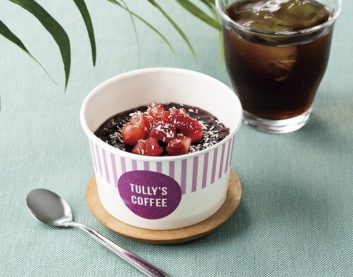 タリーズコーヒー　食品サンプル　シェイク　tullys coffee 👒🌺TULLY'S COFFEE Seasonal Items👒🌺 ⁡ 爽やかな夏の気配を